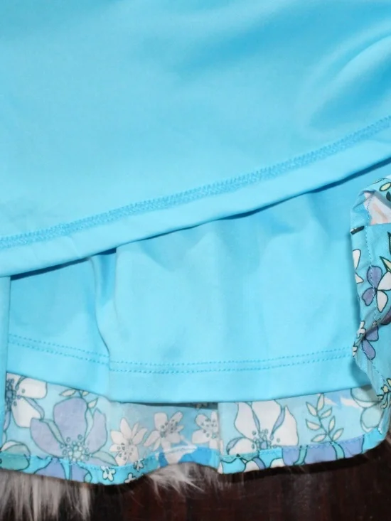 Disney, Torrid Alice in Wonderland Aqua Blue Floral Strappy Dress - Picture 8 of 11